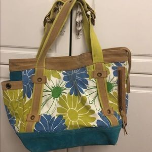 Lucky Brand Floral Tote - beautiful and fun bag!